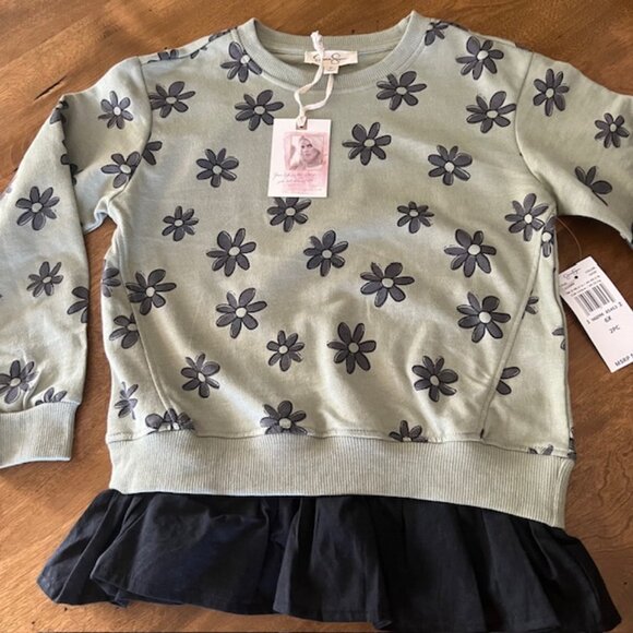 JESSICA SIMPSON NWT GIRLS SIZE 6X TWO PIECE OUTFIT - Picture 5 of 7